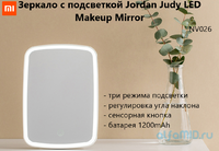 Зеркало с регулируемой подсветкой Xiaomi Jordan Judy LED Makeup Mirror (NV026)