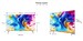 СМАРТ Телевизор 55" TCL 55C647, QLED, 4K Ultra HD, черный, Google TV, 120Гц