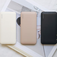 Внешний аккумулятор Power Bank Xiaomi (Mi) SOLOVE 10000mAh Type-C 2xUSB выхода + чехол (001M+)